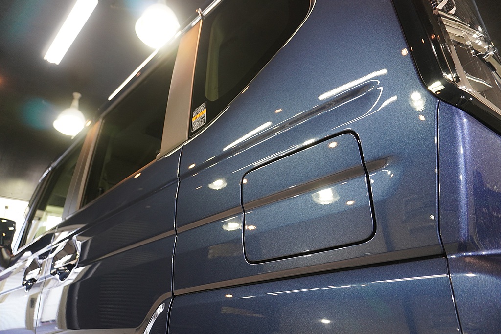 宮城・仙台の専門店が仕上げるスペーシアカスタム。最高峰セラミックの密着力で、愛車の美しさと資産価値を長期間守り抜きます。