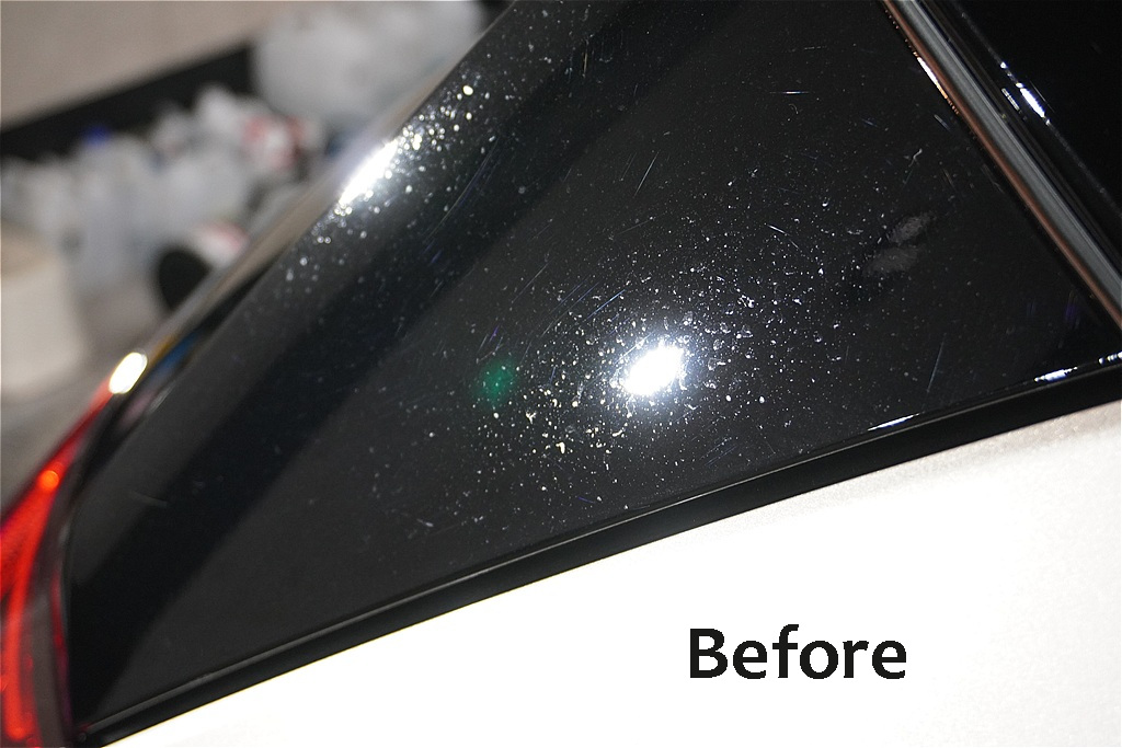 仙台で花粉によるシミにお悩みなら。独自の熱処理と精密な磨きで、ボコボコになった塗装面を鏡のように滑らかに仕上げます。